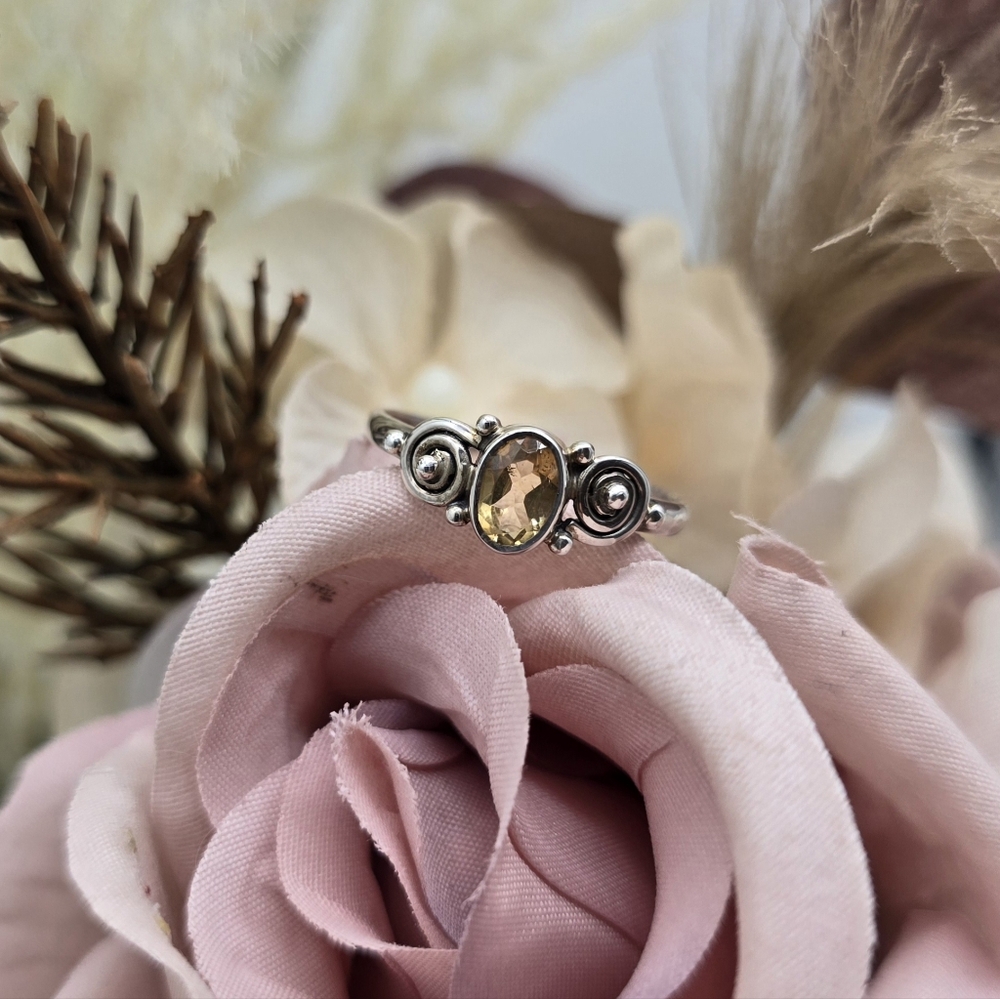 🥰 COSMIC SWIRL STERLING SILVER RING - Picture 4 of 6
